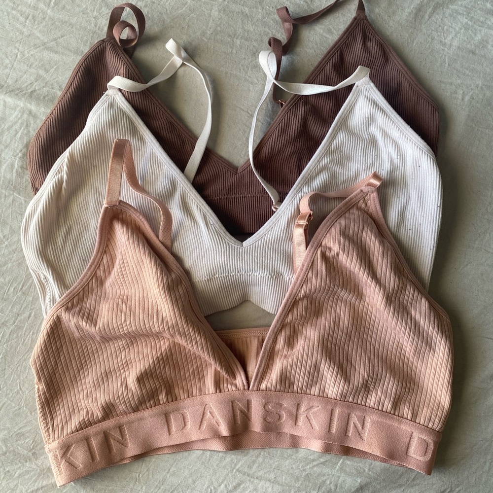 3 Danskin Bras